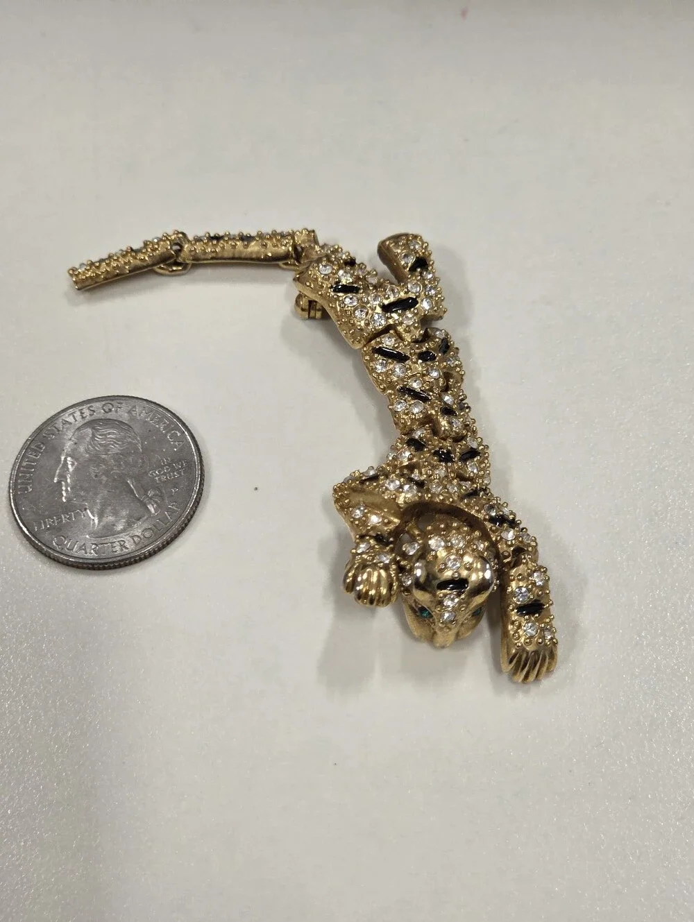 Vintage 1960s Articulated Brooch